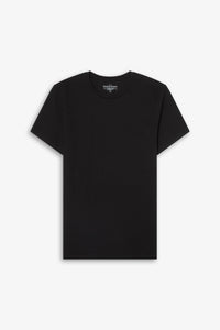 Crew-neck Lightweight Cotton 2 Black