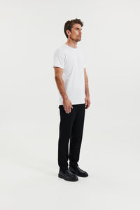 Crew-neck Lightweight Cotton 2 White