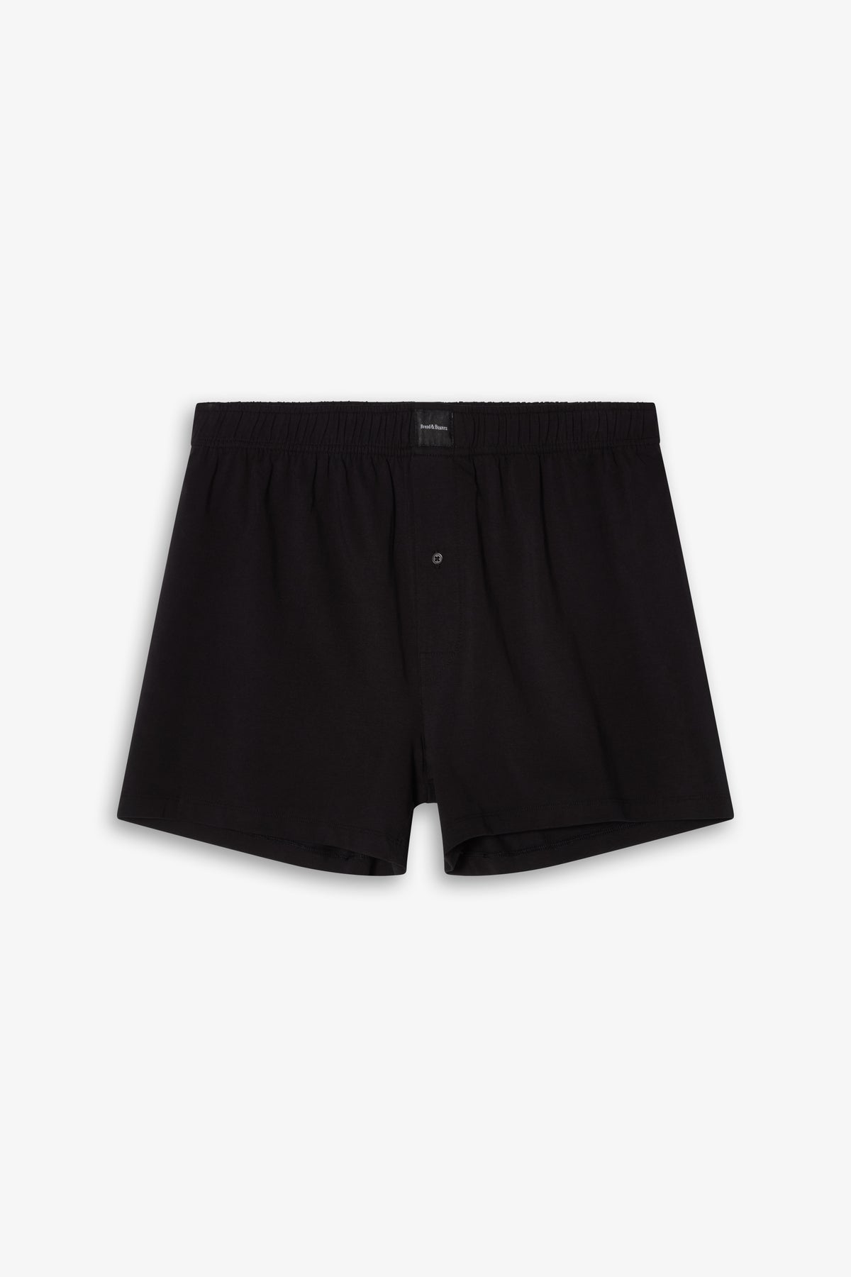 Jersey Boxer Shorts 2-pack Black