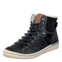 Alec Mid Fur Navy