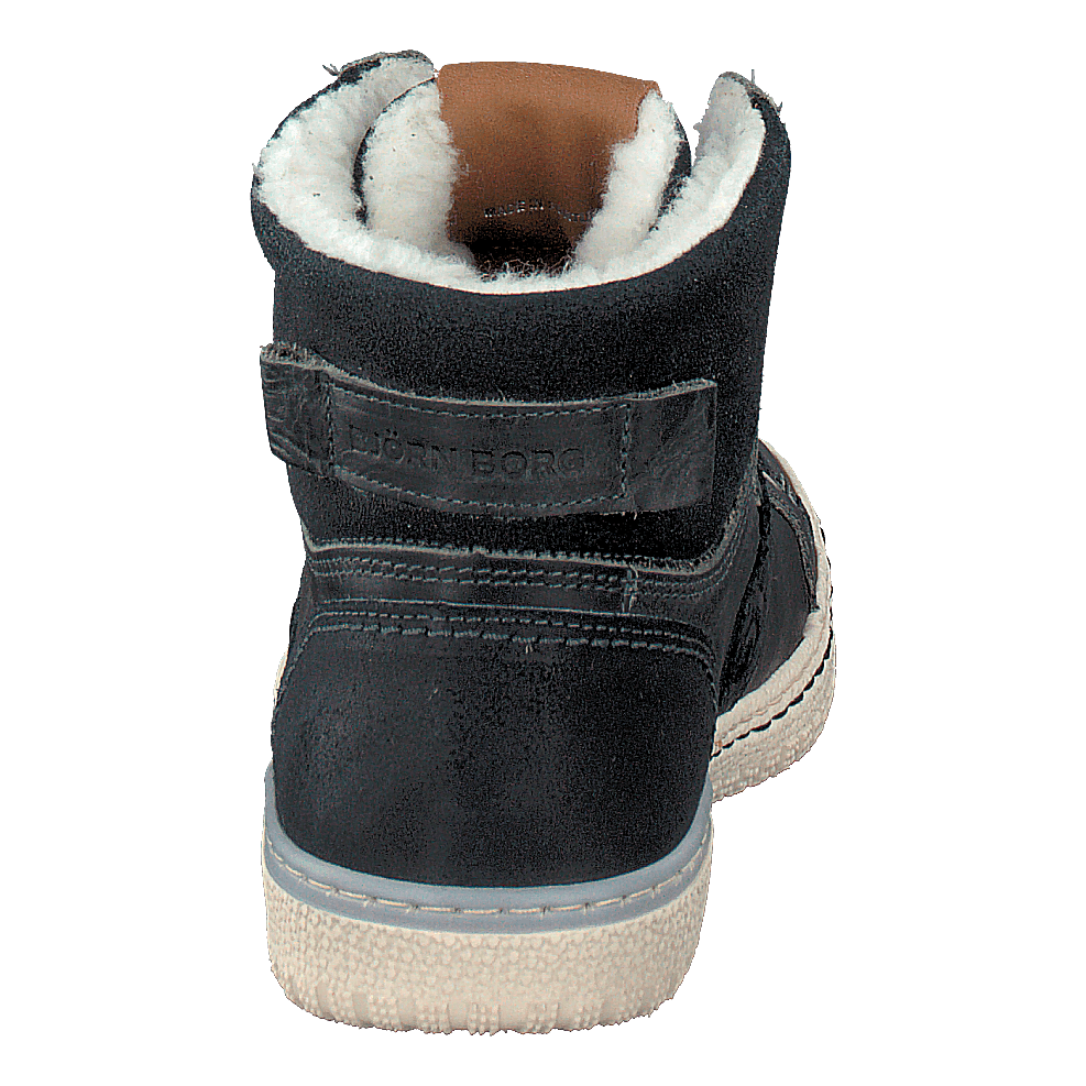 Alec Mid Fur Navy