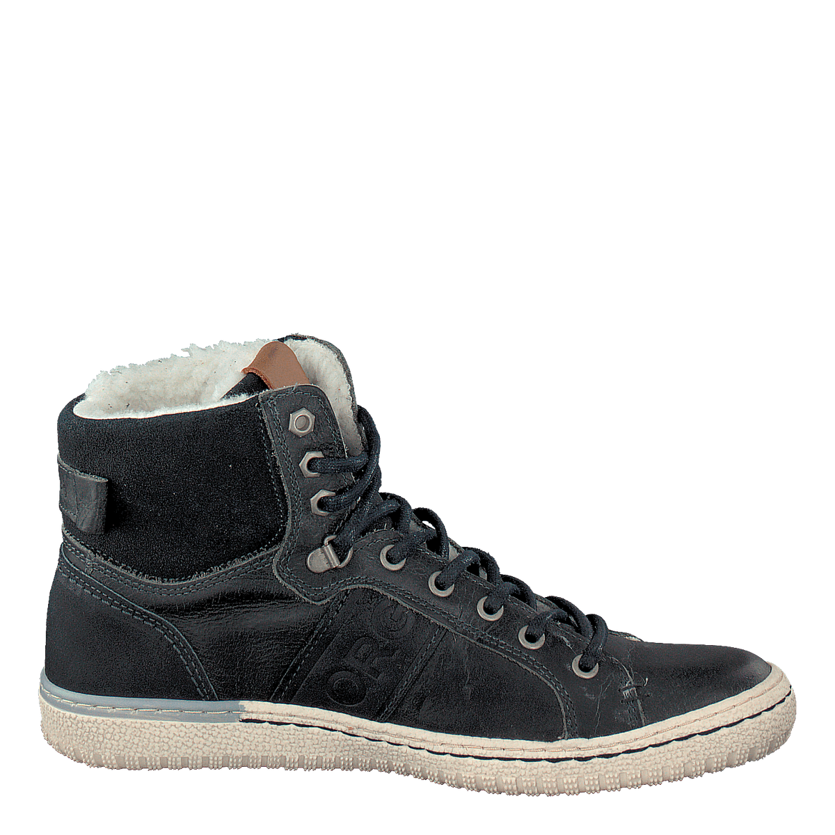 Alec Mid Fur Navy