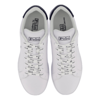 Heritage Court II Leather Sneaker White / Newport Navy PP