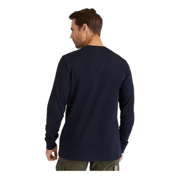 L/s Pocket T-shirt Cotton Sing