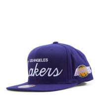 Lakers Vintage Draft Script Snapback