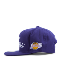 Lakers Vintage Draft Script Snapback