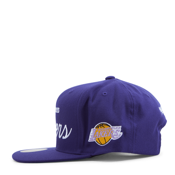 Lakers Vintage Draft Script Snapback