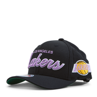 Lakers Foundation Script Stretch Snapback