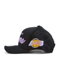 Lakers Foundation Script Stretch Snapback