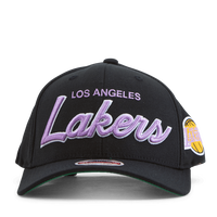 Lakers Foundation Script Stretch Snapback