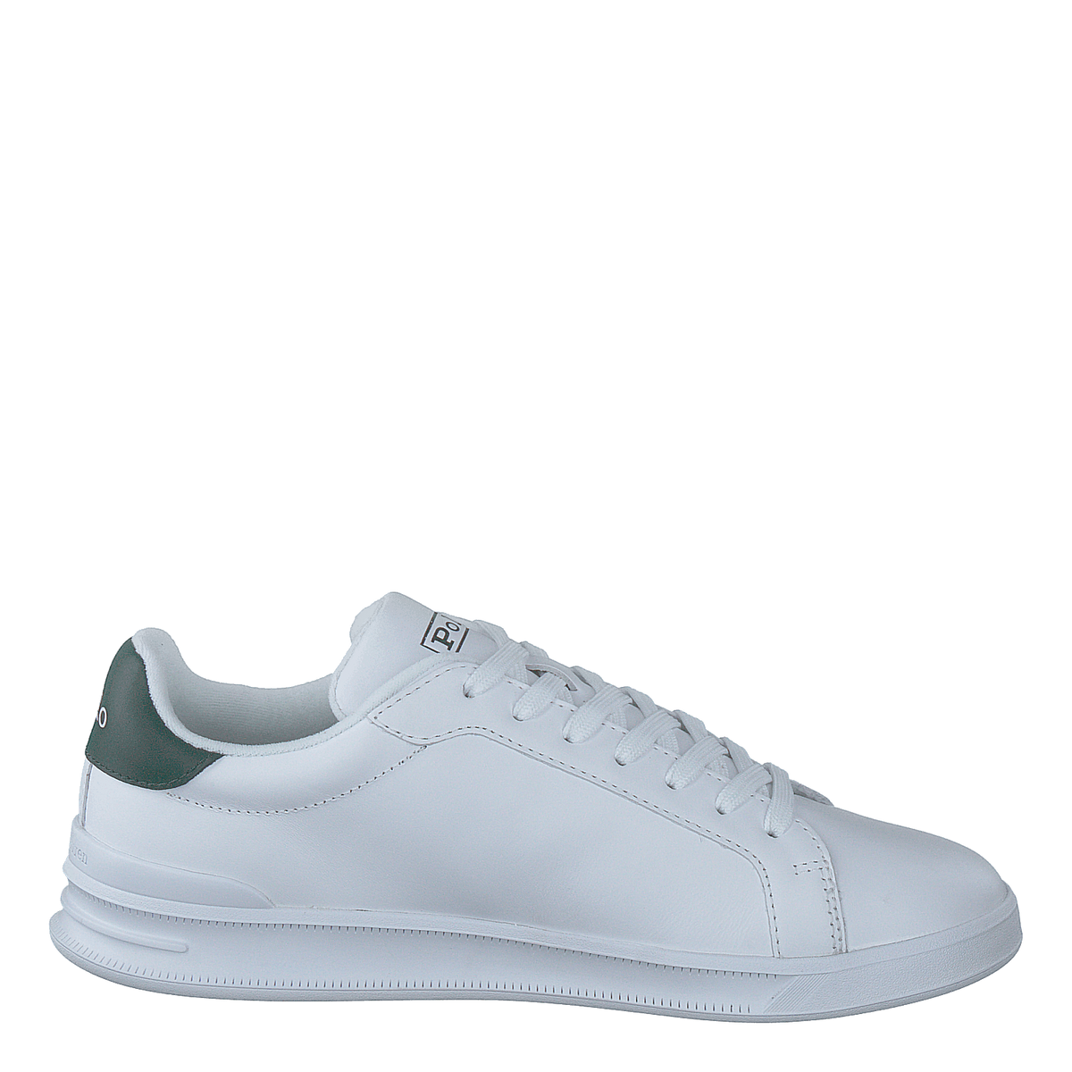 Heritage Court II Leather Sneaker White / College Green PP