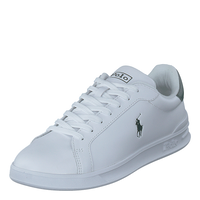 Heritage Court II Leather Sneaker White / College Green PP