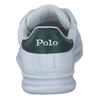 Heritage Court II Leather Sneaker White / College Green PP