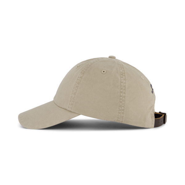 Stretch-Cotton Twill Ball Cap Khaki Tan