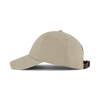 Stretch-Cotton Twill Ball Cap Khaki Tan