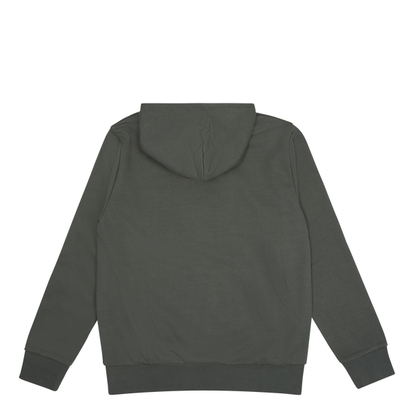 Hooded Script Embroidery Sweat Hemlock