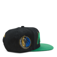 Mavs NBA 75th Gold Snapback