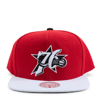 76ers Cardinal 2 Tone snapback