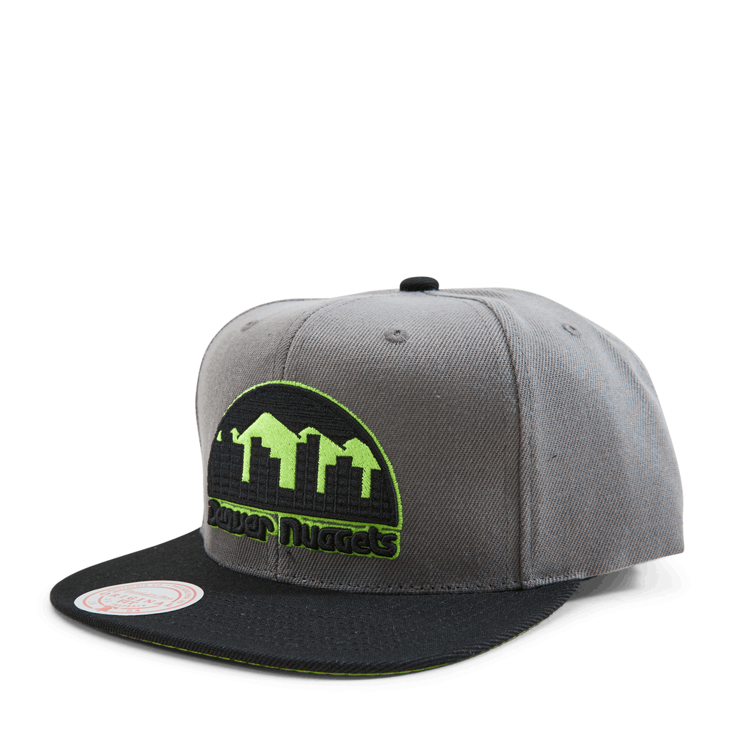 Mitchell Ness Nuggets Neon Lights Snapback –