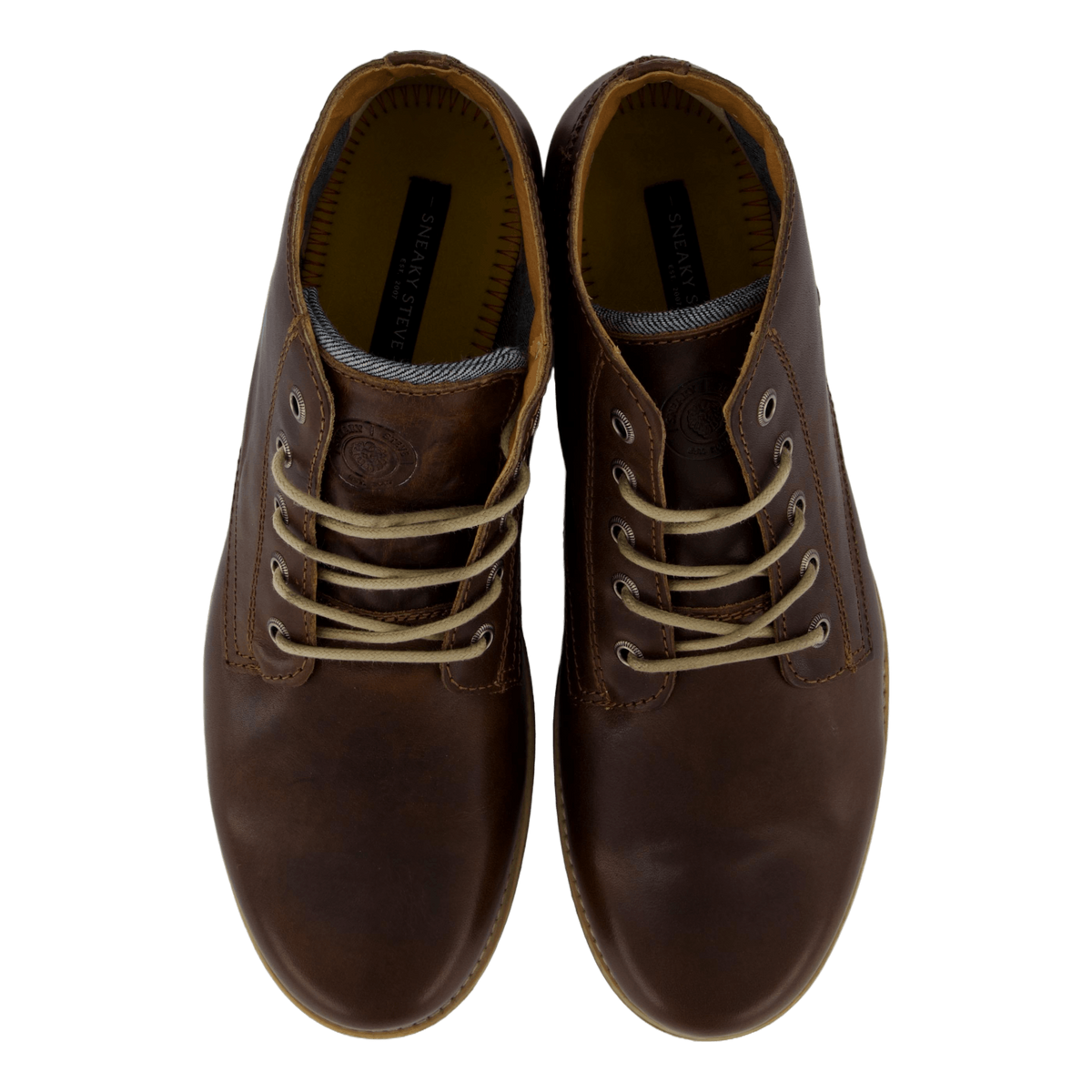 Crasher Leather Shoe Cognac Texas