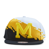 Michigan Wolverine Paintbrush Snapback NCAA