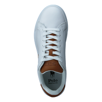 Heritage Court II Leather Sneaker White / Tan