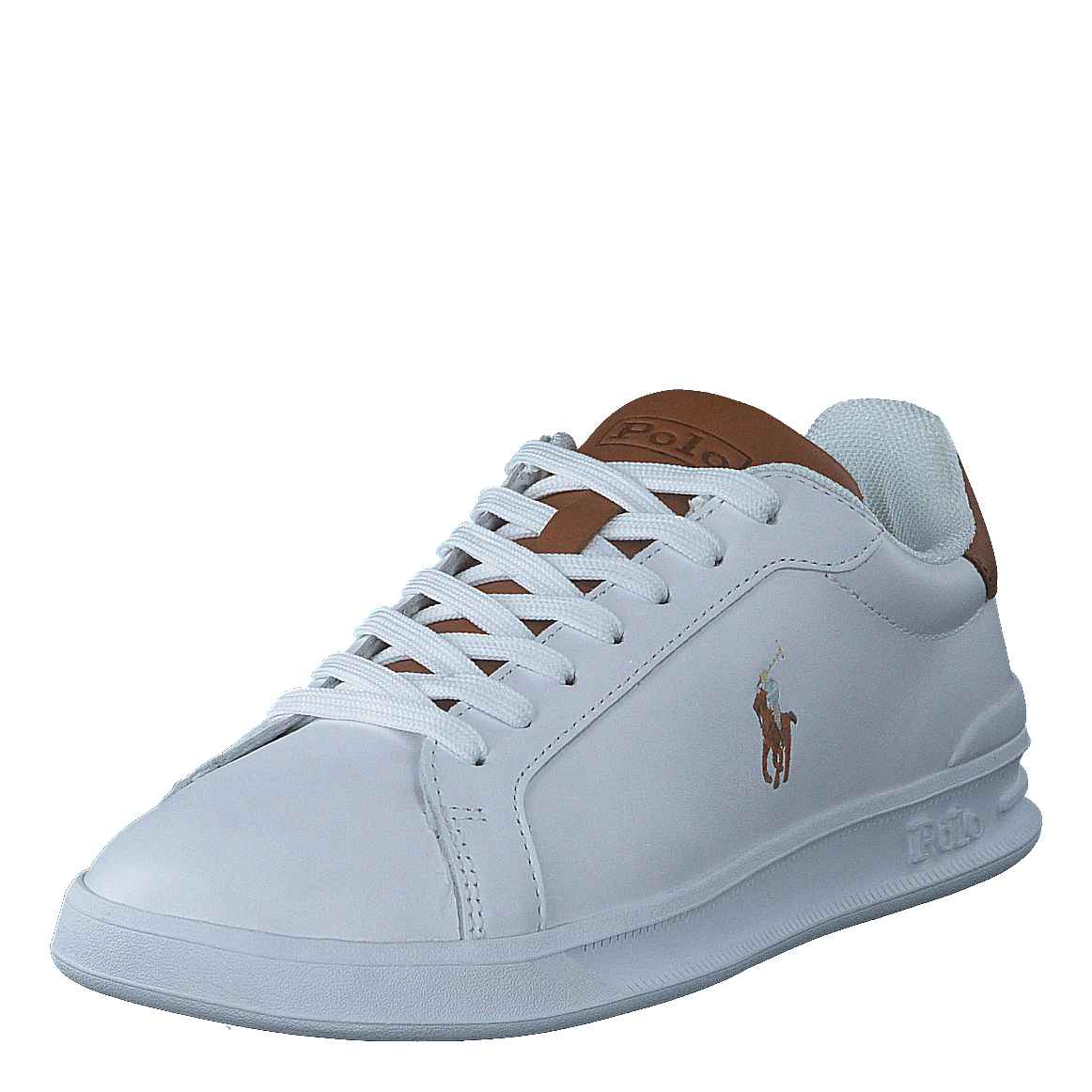 Heritage Court II Leather Sneaker White / Tan