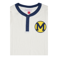 Michigan Icon Henley Cream
