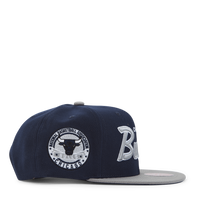Bulls Navy Spirit Script Snapback