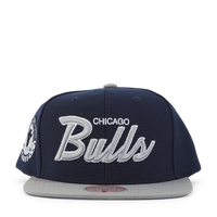 Bulls Navy Spirit Script Snapback