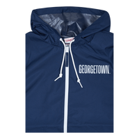 Hoyas Throw It Back Full Zip Windbreak