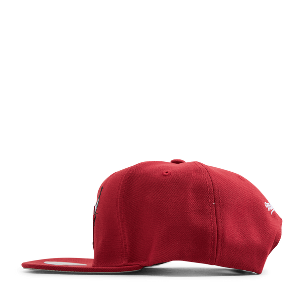 Bulls Embroidery Glitch Snapback