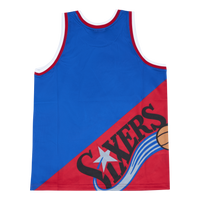 76ers Big Face Fashion Tank 5.0