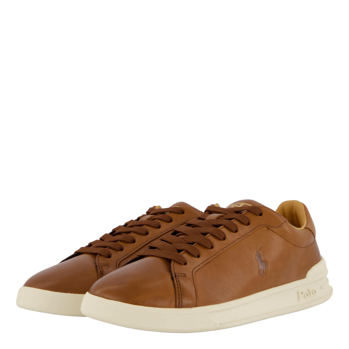 Heritage Court II Leather Sneaker Polo Pale Russet