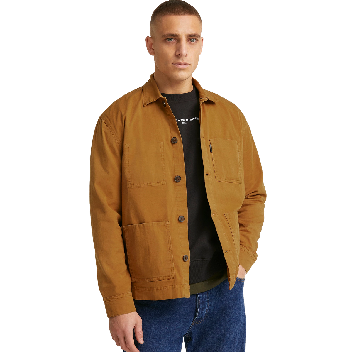 Studio Total Icon Twill Overshirt Lt