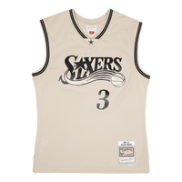 76ers Khaki Swingman Jersey