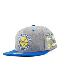 Warriors Melton Patch Snapback HWC