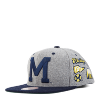Michigan Melton Patch Snapback