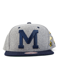 Michigan Melton Patch Snapback