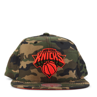 Knicks Neon Camo Pop Snapback