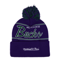 Bucks Script Pom Beanie HWC