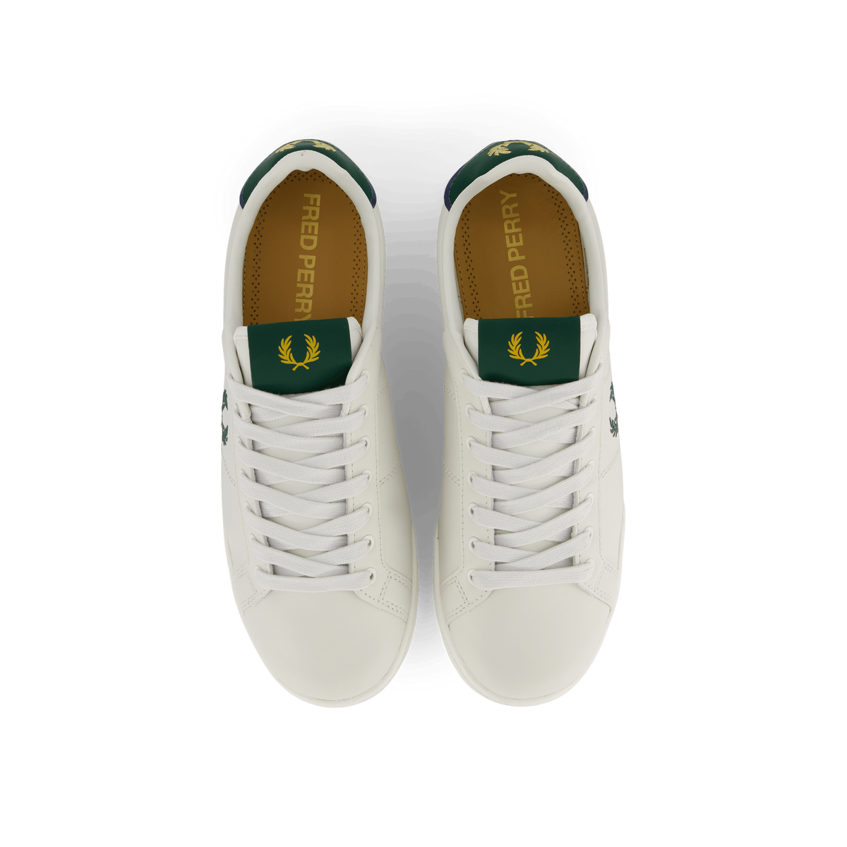 Fred Perry B722 Leather 172 Porcelain