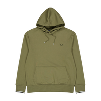 Fred Perry Tipped Hooded Sweatsh Q55