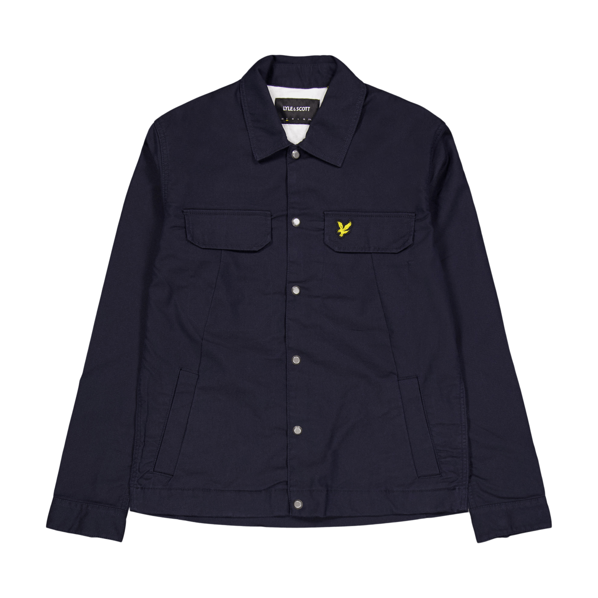 Lyle & Scott Crest Weave Overshirt Z271 Dark