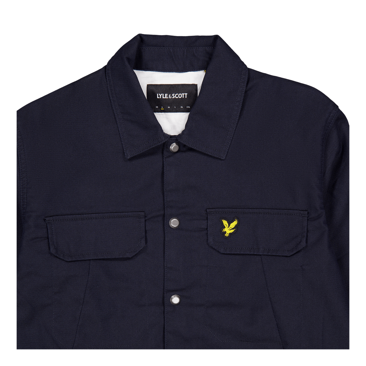 Lyle & Scott Crest Weave Overshirt Z271 Dark