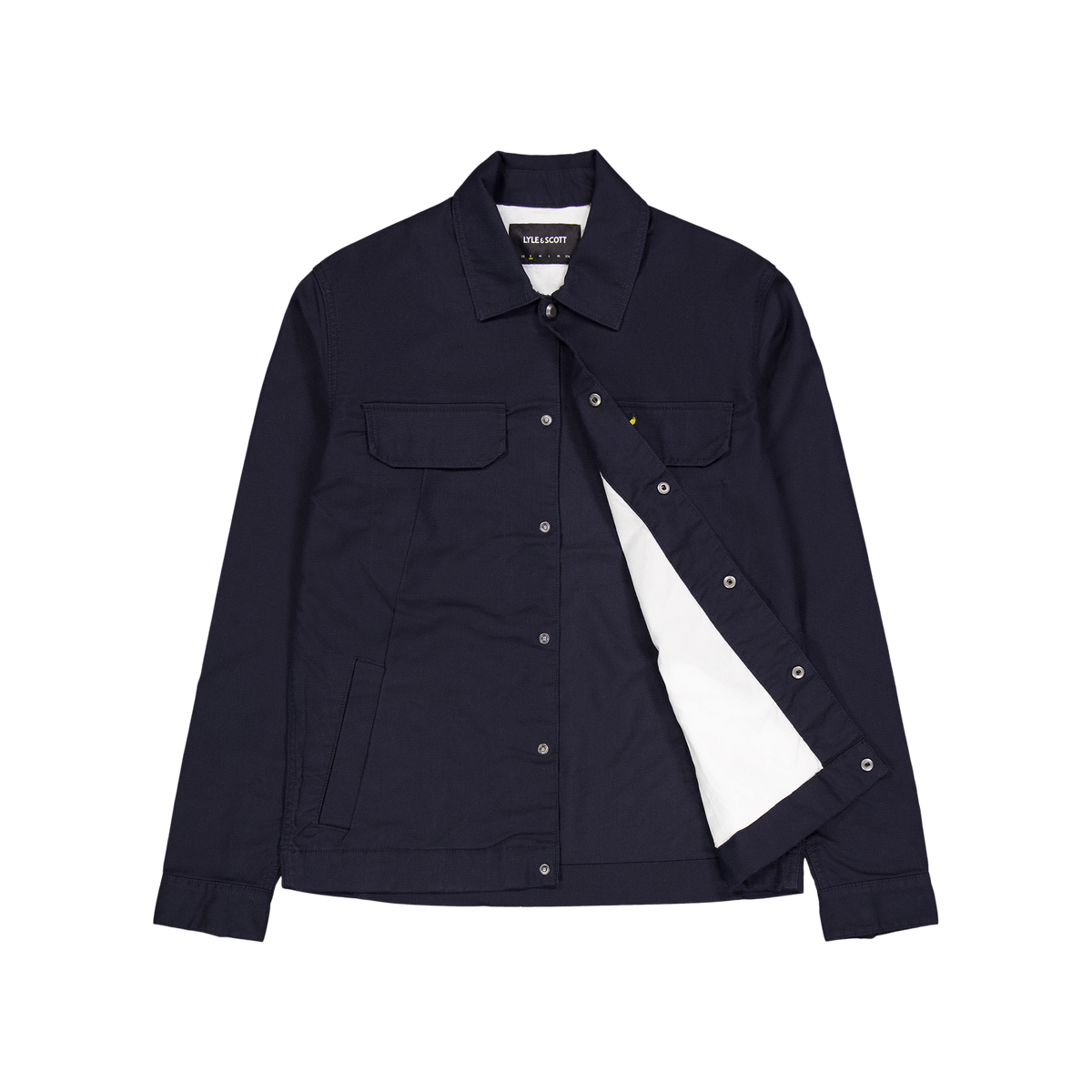 Lyle & Scott Crest Weave Overshirt Z271 Dark