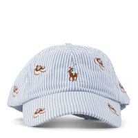 Polo Ralph Lauren Oxford-classic Sport Cap Oxford Stripe Emb