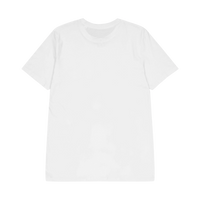 Large Left Chest Logo Tee White
