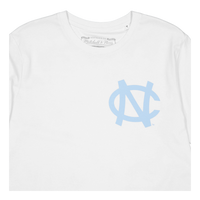 Large Left Chest Logo Tee White