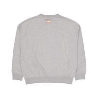 Womens Big Face Crew 6.0 Grey Heather